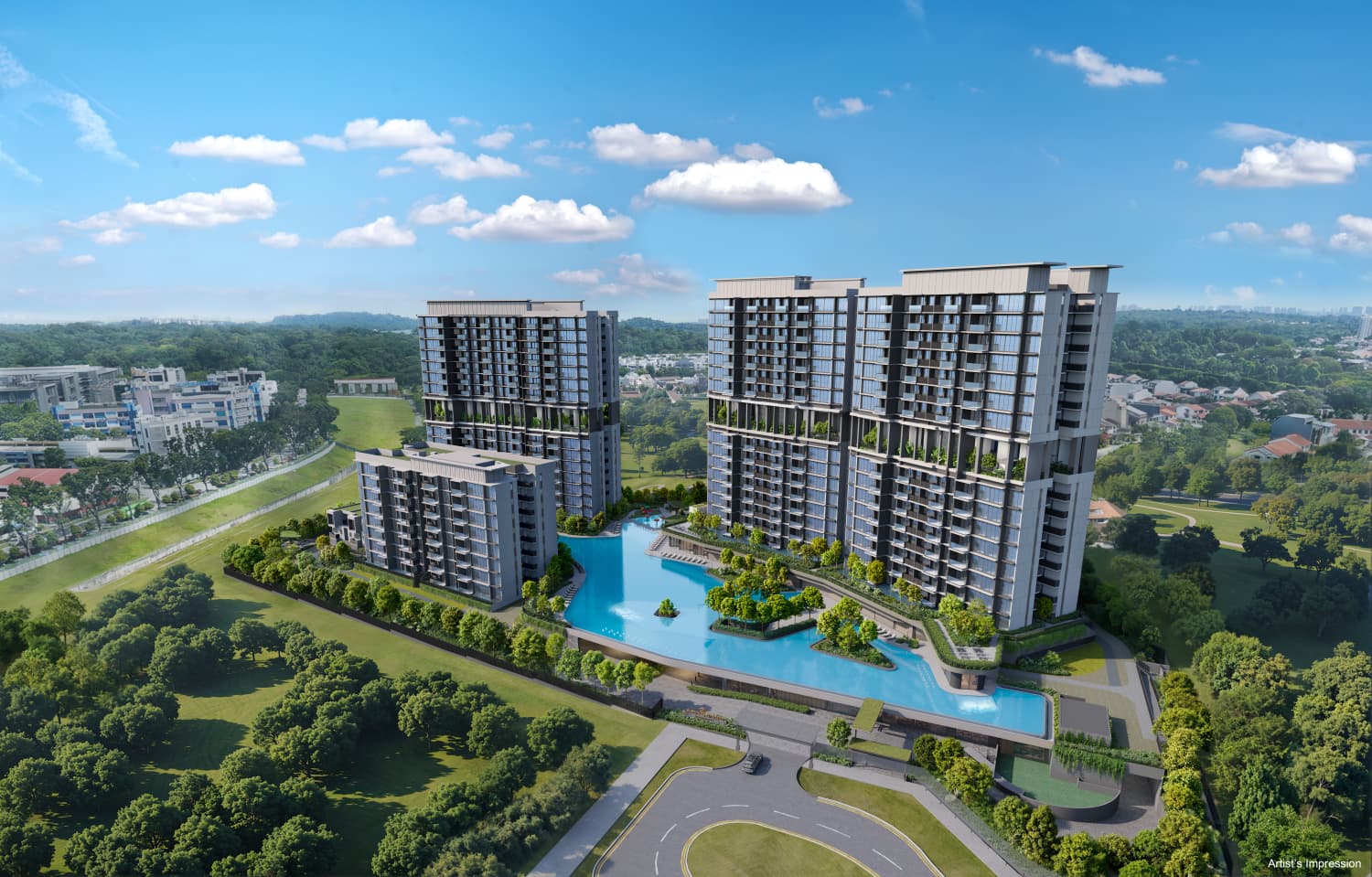 Lentor Gardens Residences — Artist's Impression