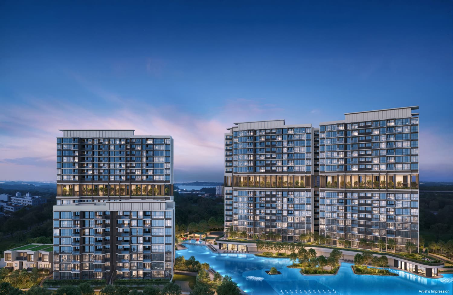 Lentor Gardens Residences — Artist's Impression
