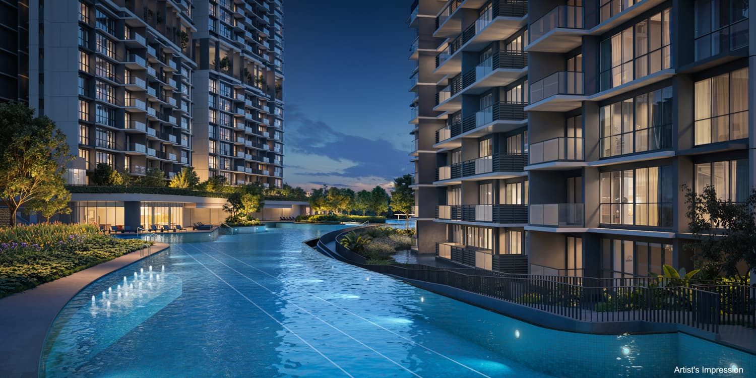 Lentor Gardens Residences — Artist's Impression