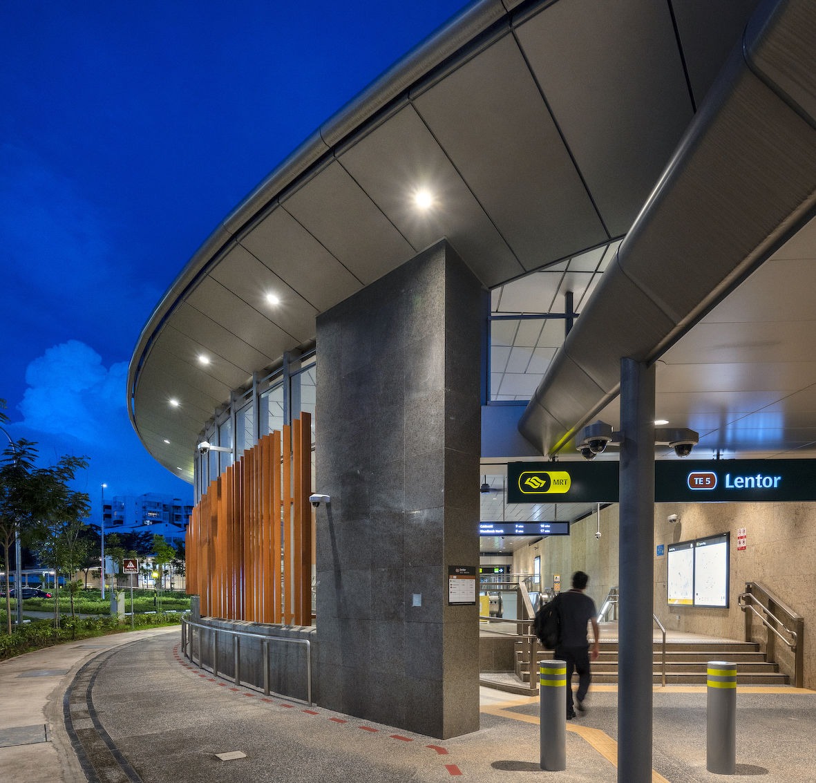 Lentor MRT station